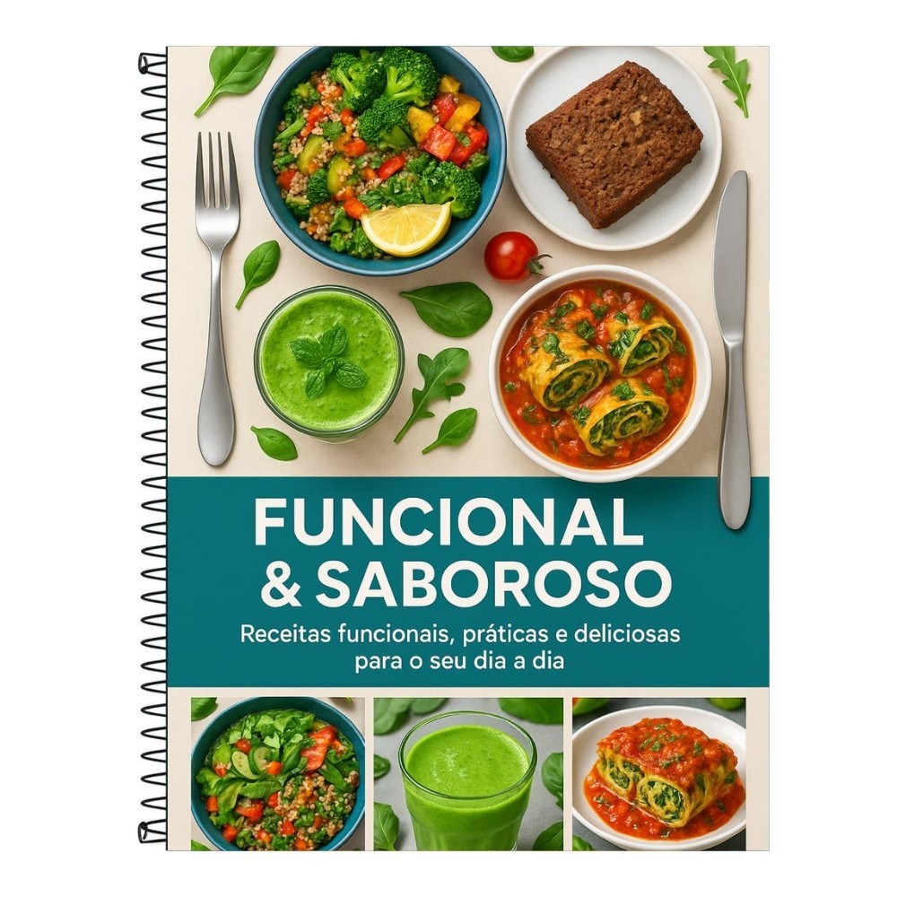 Livro de Receitas Fitness com +100 Receitas em Oferta na Shopee