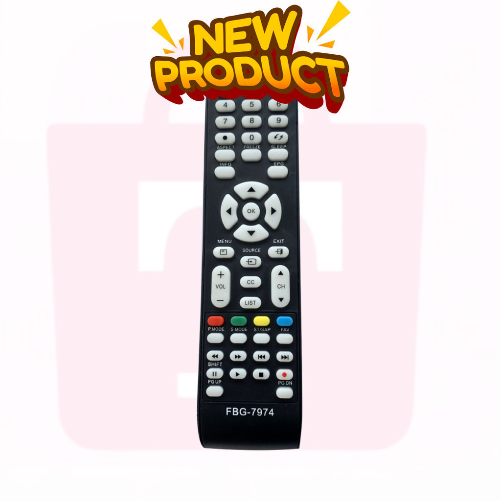 Controle Remoto Compatível TV CCE LCD / LED Stile – Modelos D4201, D32, D37, D42 | RC512, RC517 COMPATÍVEL