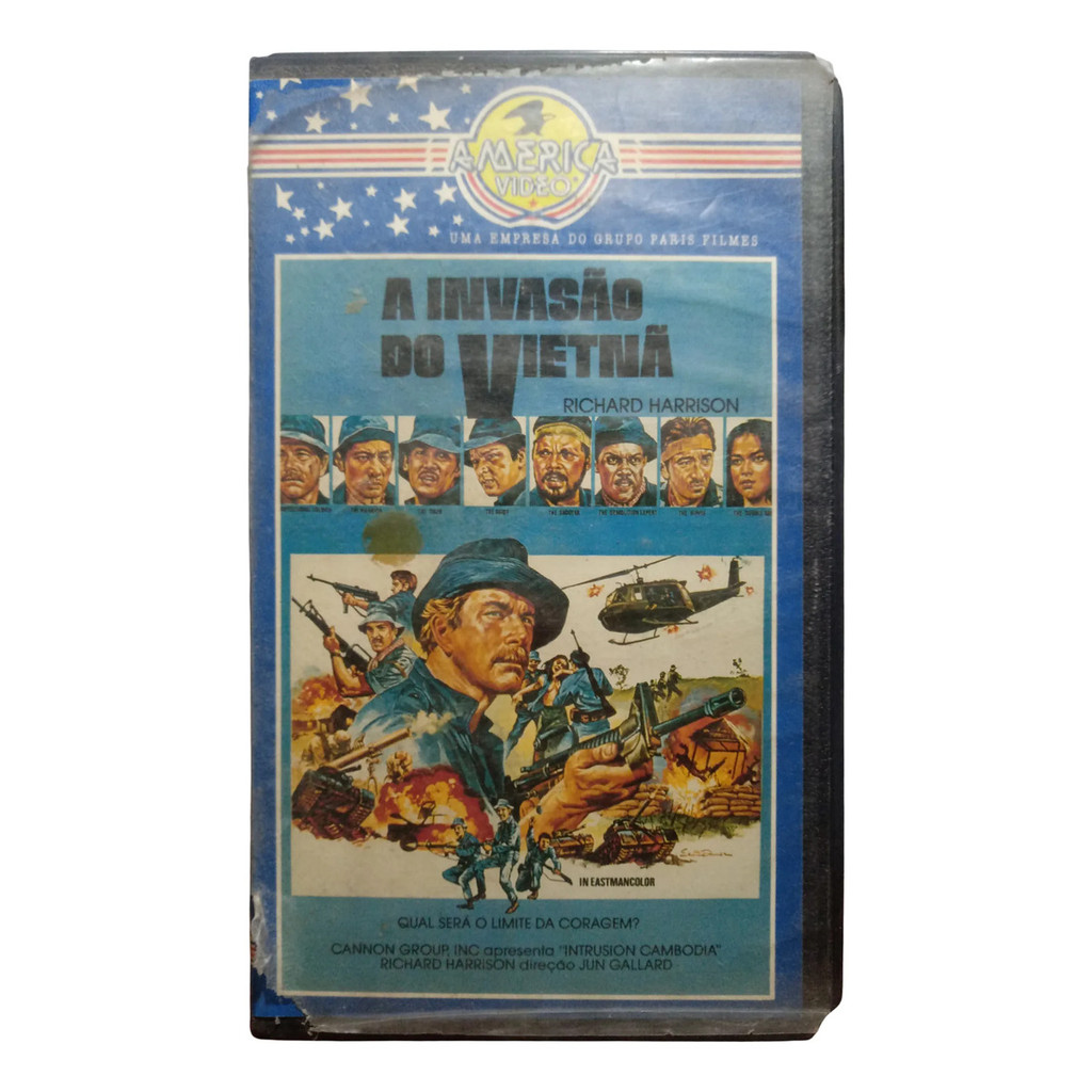 Vhs A Invasão Do Vietnã - Richard Harrison