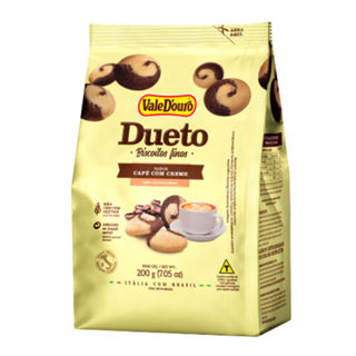 Biscoito Dueto Vale D'Ouro Café com Creme 200g em Oferta na Shopee