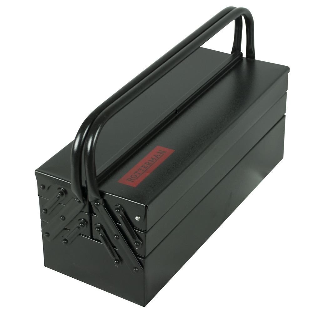 Caixa para ferramentas sanfonada com 5 gavetas e alça 'RACING' - RLL-107 - Rotterman em Oferta na Shopee