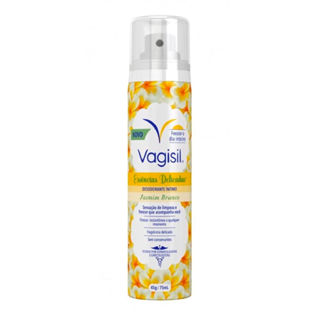 Desodorante Íntimo Vagisil Jasmim Branco 75ml em Oferta na Shopee