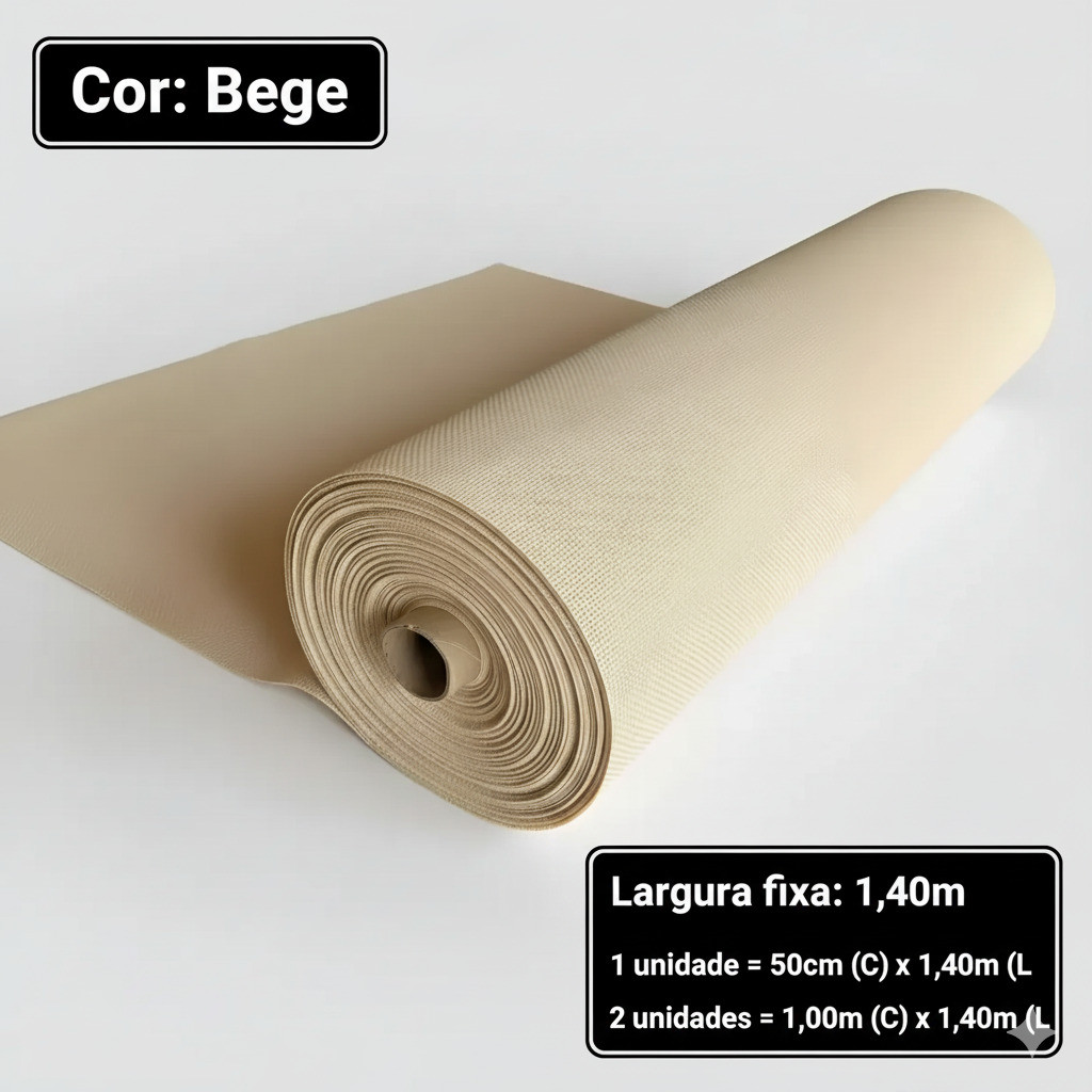 Palhinha Indiana Sintética Pvc Forro Fibra Tela Rattan 50cm