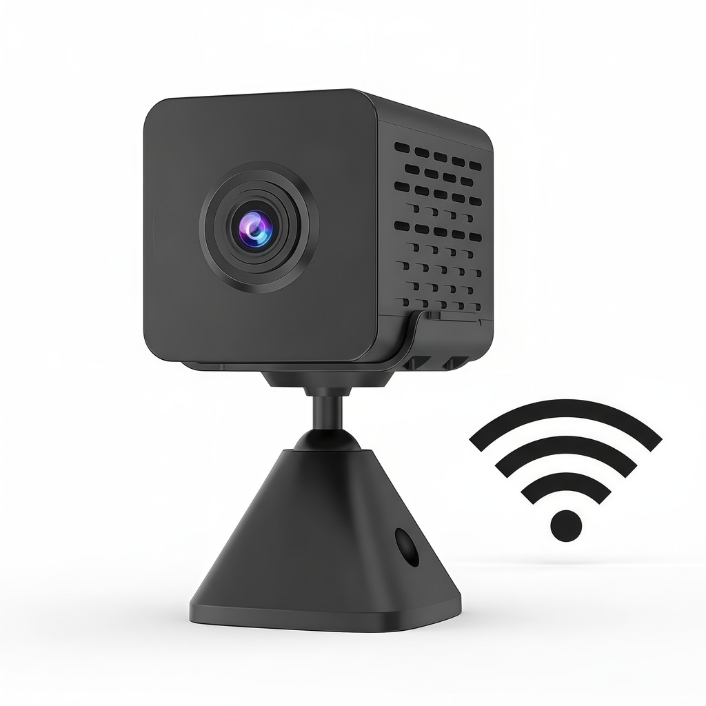 Câmera Mini WiFi HD 1080P Sem Fio com Bateria Visão Noturna Monitoramento Segurança Residencial
