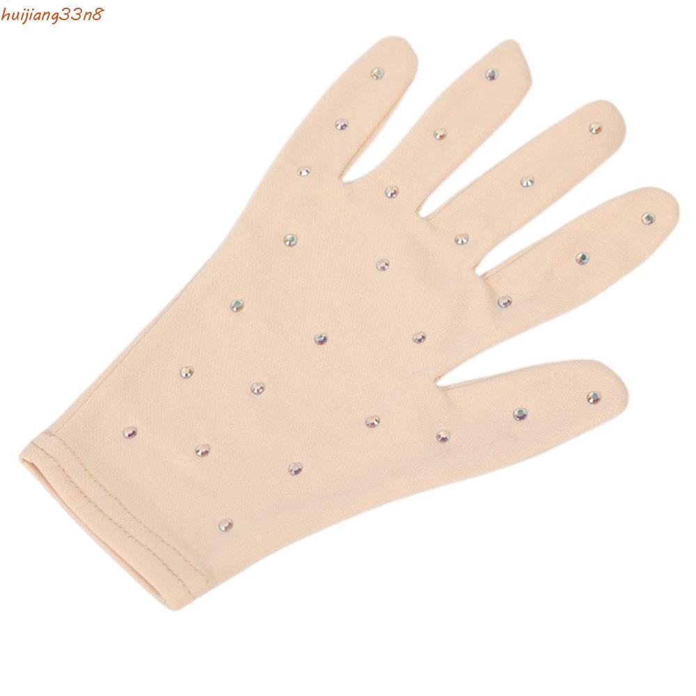 Luvas De Treinamento De Patinação No Gelo HUIJIANG , Pulso Brilhantes E Respiráveis Para Artística , À Prova De Vento