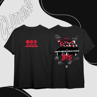 Camiseta Korean Band World Tour Paved Ways Bangtan Idol Seoul Graphic Streetwear Vintage Bootleg Aesthetic Legends em Oferta na Shopee