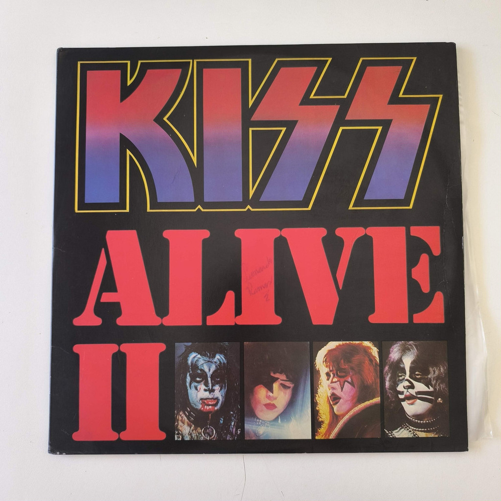Lp Disco Vinil Kiss - Alive Ii - 1983 Disco Vinil