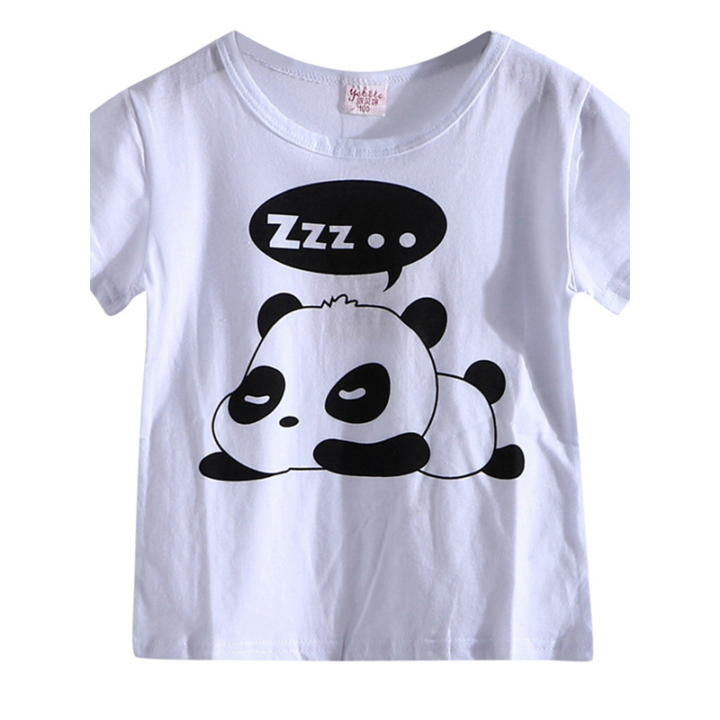 Spike 〖 Ting 〗 Roupas infantis Marca Desconto Verão Novo Estilo Meninos Meninas Crianças Grandes Camiseta Básica de Mang