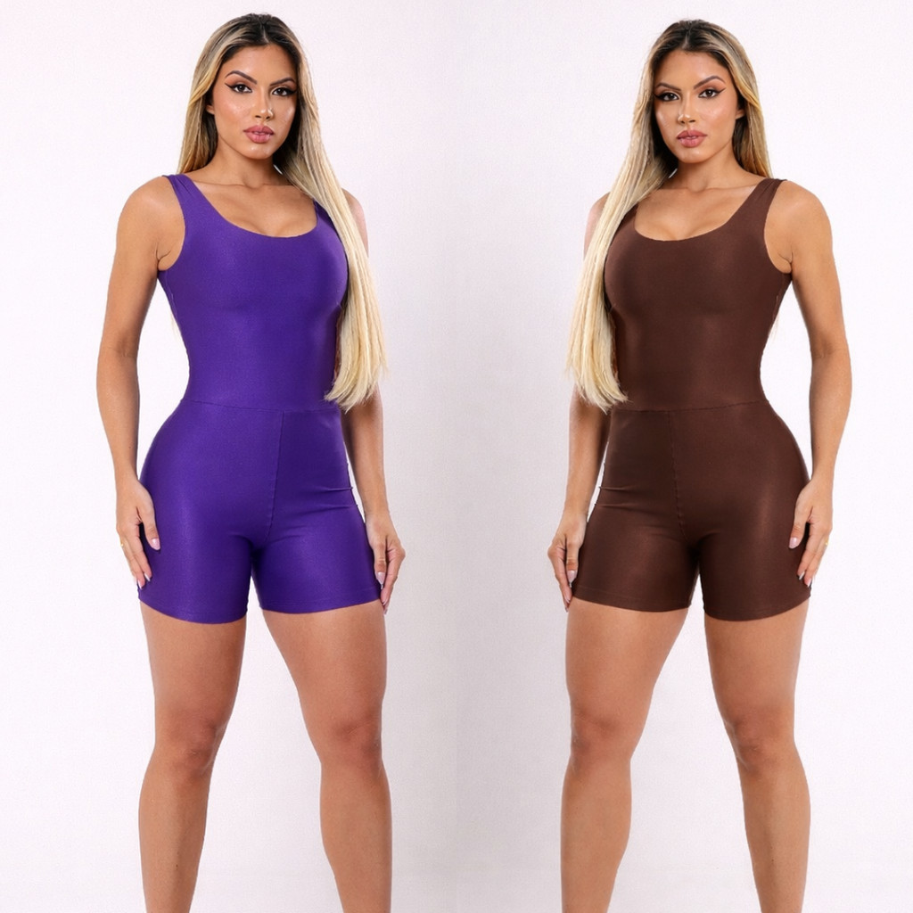 MACAQUINHO FEMININO FITNESS CURTO MACAQUITO ACADEMIA TREINO MUSCULAÇÃO