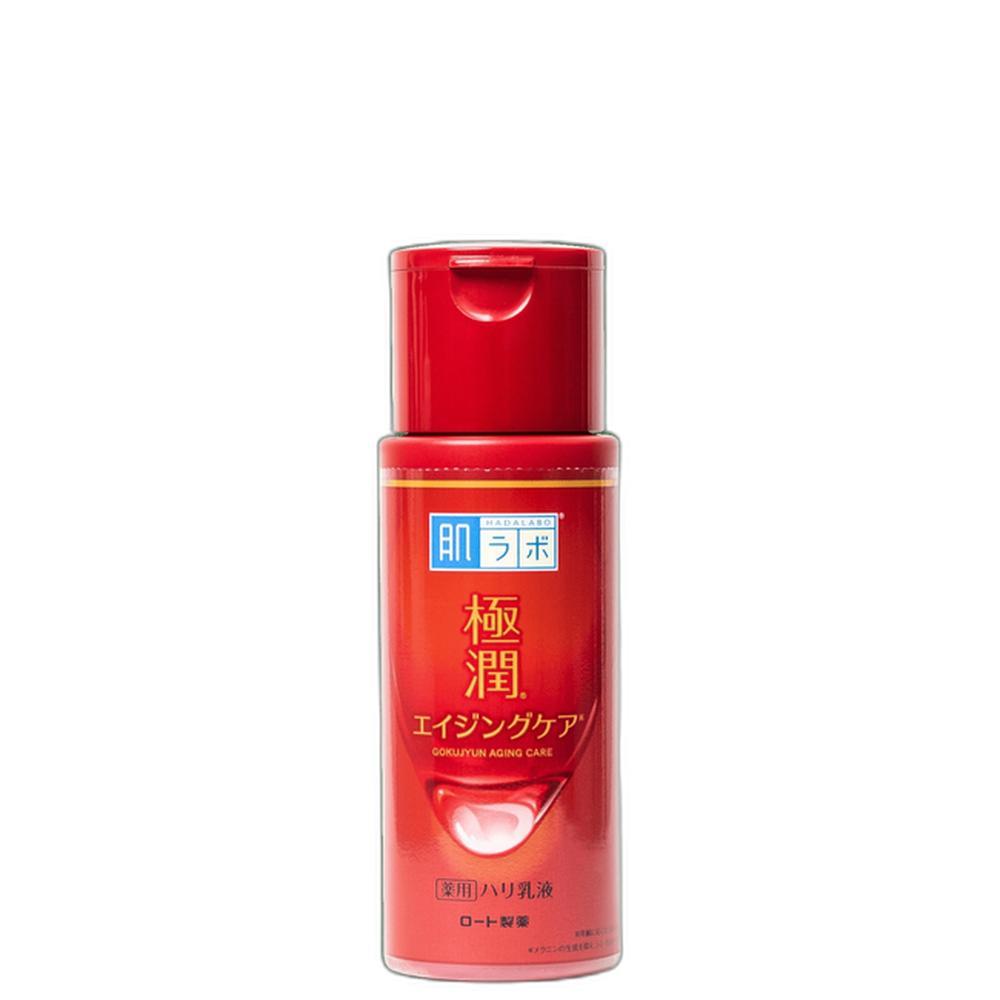 Hada Labo Gokujyun Aging Care Milk - Creme Facial Redutor de Linhas 140ml em Oferta na Shopee