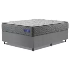 Cama Box Colchão Casal Molas Ensacadas Atlanta 138x188x60cm