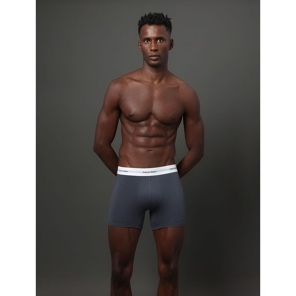 Cueca Boxer Modal Modern Calvin Klein Underwear - Grafite