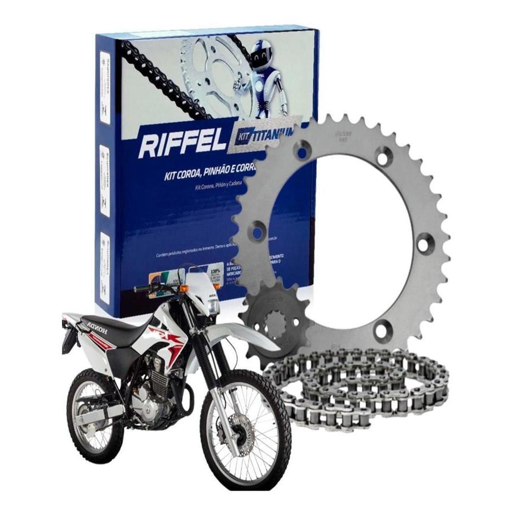 Kit Relação Tração Transmissão Tornado 250 2001 A 2008 Riffel
