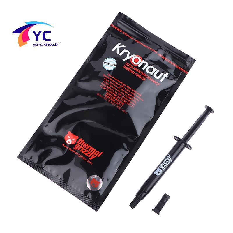 YCBR 5.5g Thermal Grizzly Kryonaut Extreme KE Pasta Térmica Para CPU/GPU Cooler Graxa De Silicone De Resfriamento Compos