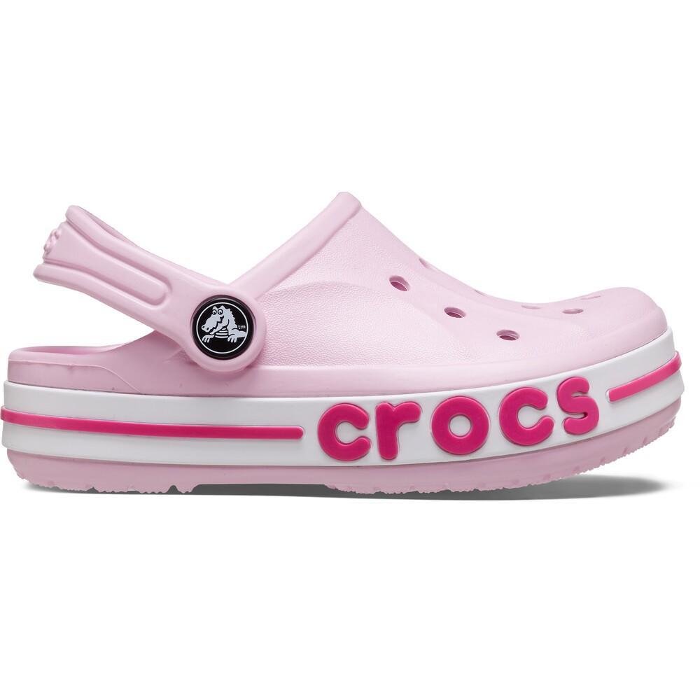 Sandália Crocs Bayaband Clog K ballerina pink/candy pink