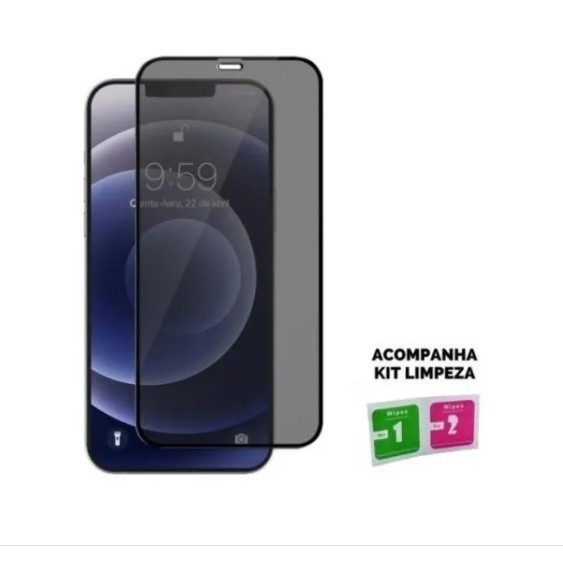 Película 3D Privacidade Anti Spy IPhone XR / iPhone 11