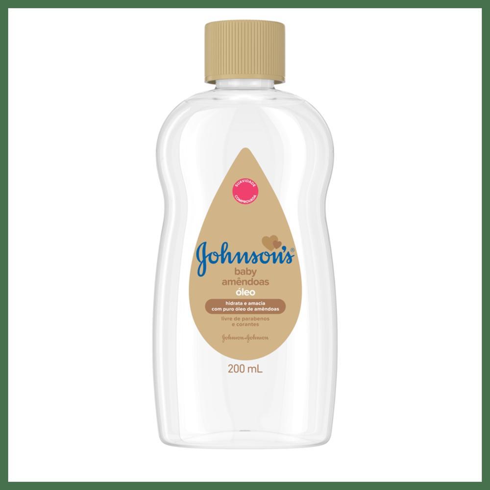 Johnson's Baby Amêndoas - Óleo Corporal Infantil 200ml