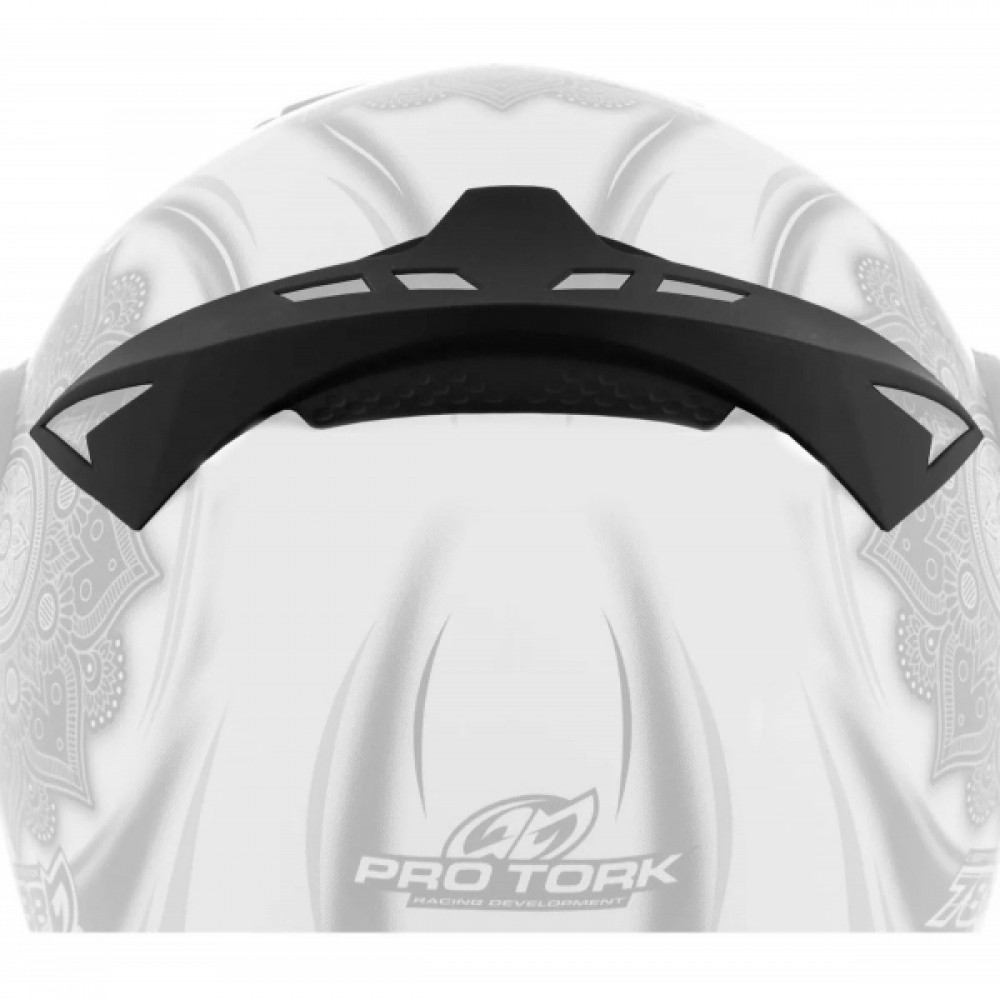 Detalhes do Aerofólio Estabilizador Traseiro Capacete Mixs Fokker Mx2 Gladiator Pro Tork Evolution G4 G5 G5 G7