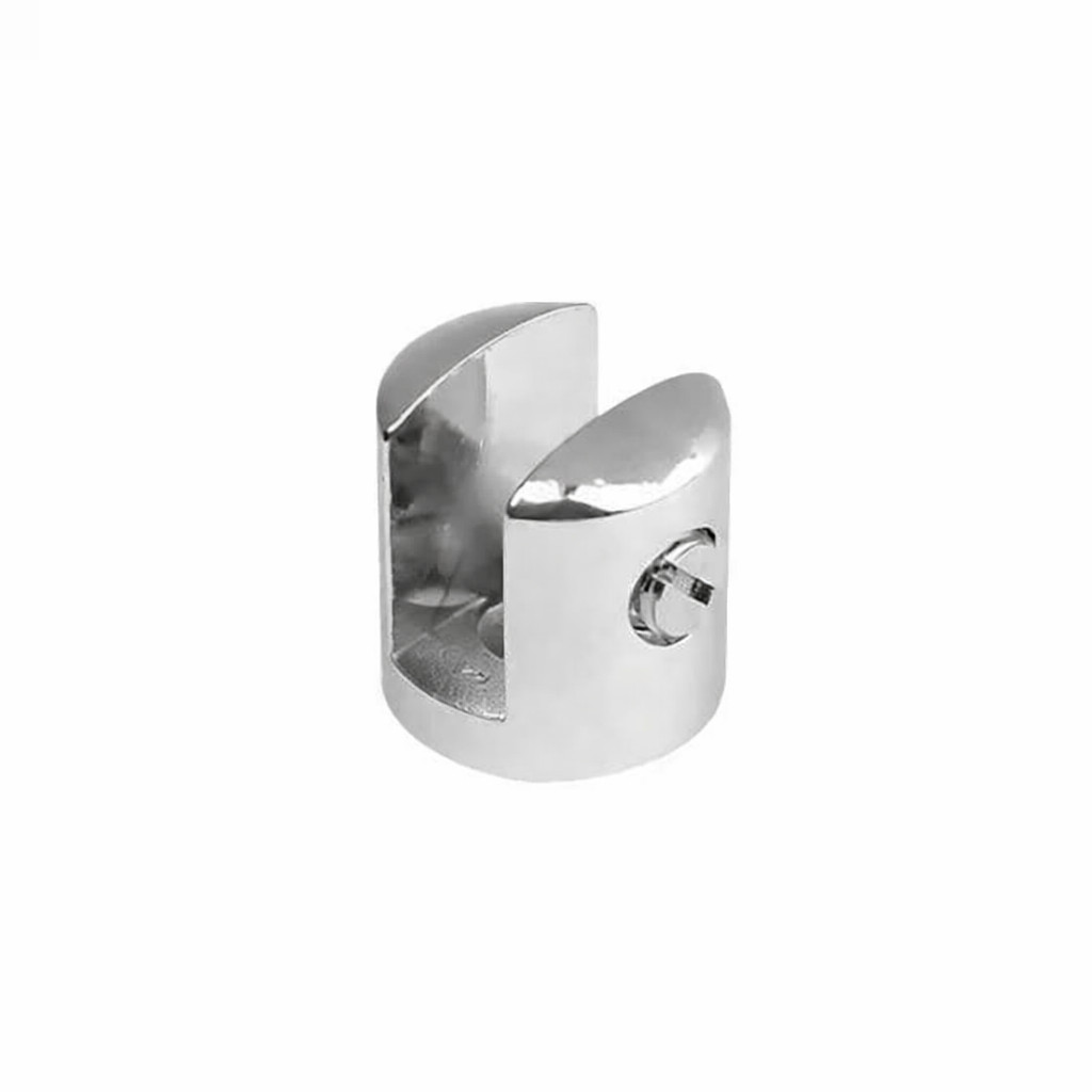 20 Suportes Fenda 4mm 6mm 8mm 10mm Pra Prateleira de Vidro — imagem 2 de 2
