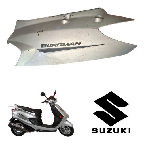 Carenagem Rabeta Esquerda Burgman 125 2005-2010 Original Cinza