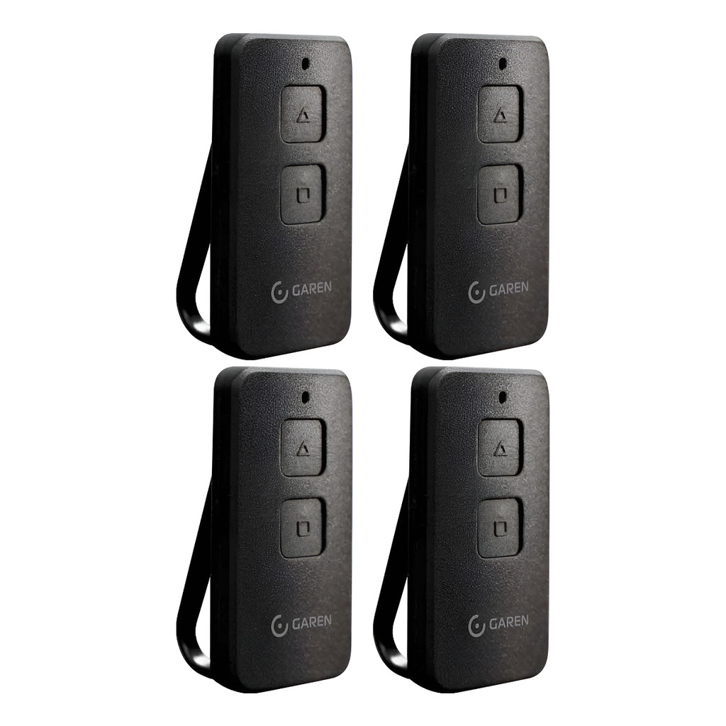 Kit 4 Controles Remoto Tx Max Garen 2 Botões