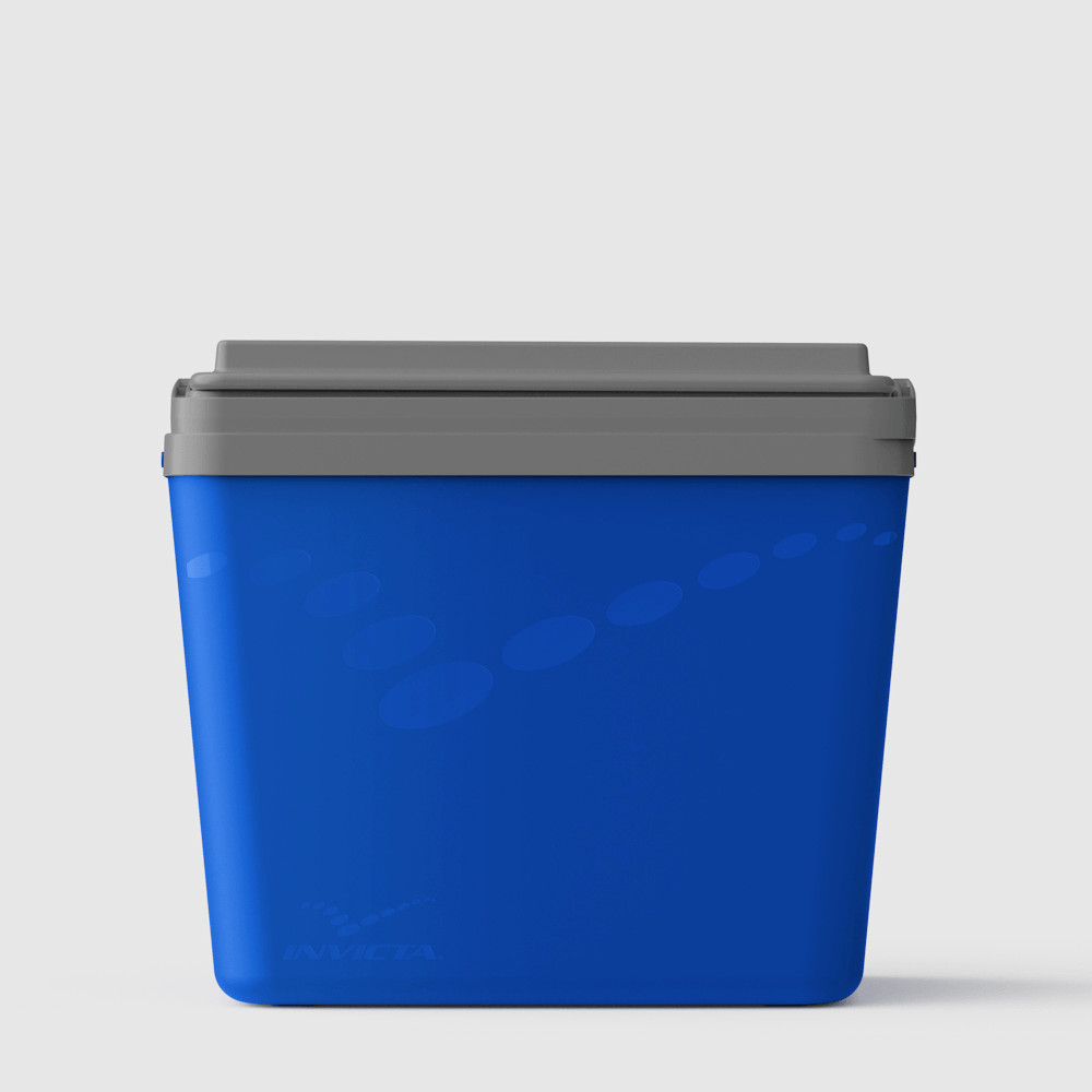 Caixa Térmica Pop 32L Texturizada Incess Blue Invicta