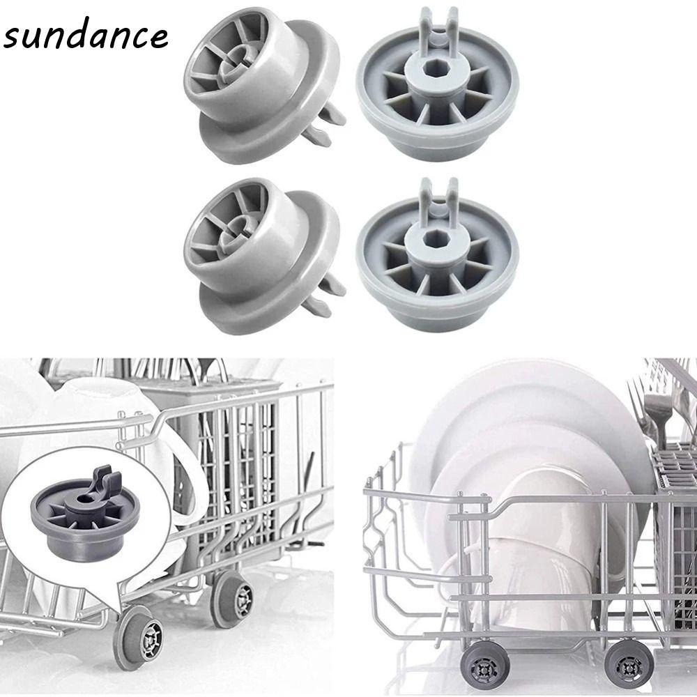 Rolo De Máquina De Lavar Louça SUNDANCE , Roda De Rack De Prato Durável Substituível , Pneus Cinza Convenientes De Plást