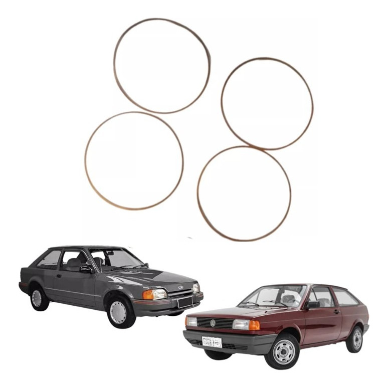 Junta Camisa Do Cilindro Cobre Motor Cht AE 1.0 1.6 Vw Gol Saveiro Ford Escort Verona Corcel