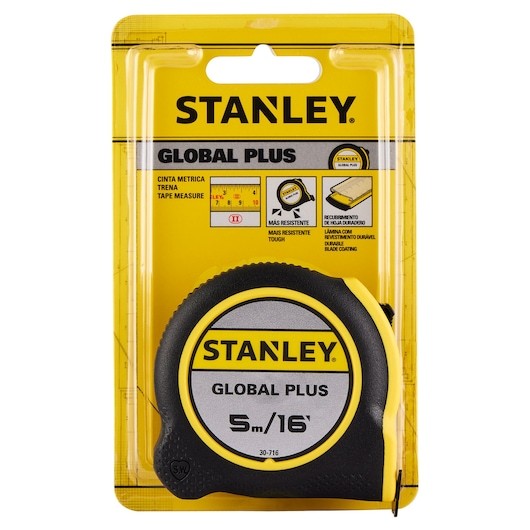 Trena Stanley Global Plus 5 M X 19 Mm Modelo 30-716