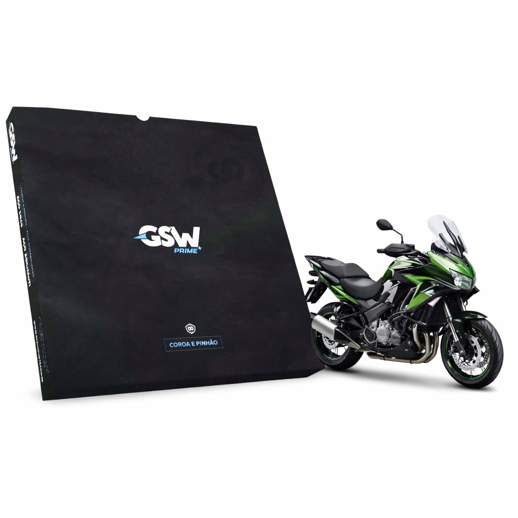 Kit Coroa e Pinhão Kawasaki Versys 1000