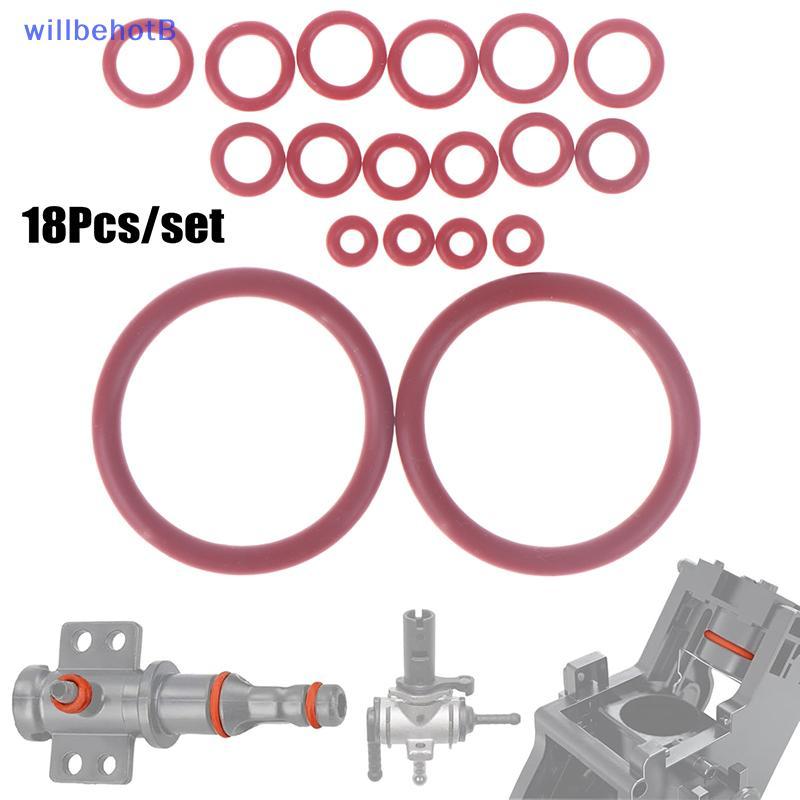 [WillbehotB] Kit De Vedação De Anel 18 Peças Junta De Silicone Para Máquina De Café Saeco Gaggia Spidem Brewing Group Bi