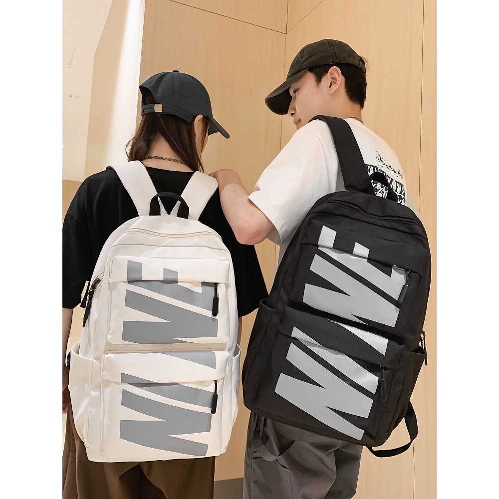 Street Wear mochila masculina feminina esportes moda grande capacidade mochila lazer saco de viagem estudantes do ensino