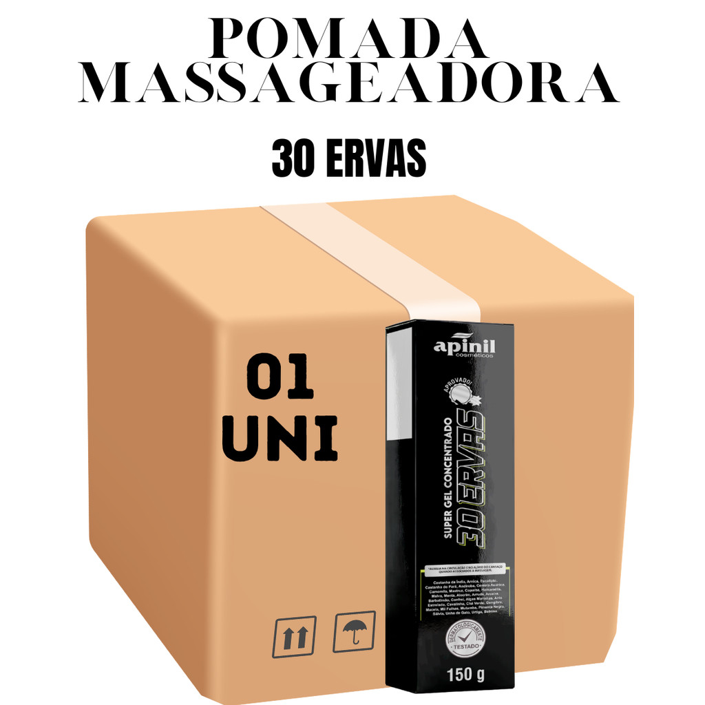 Super Gel Concentrado 30 Ervas 150G Apinil