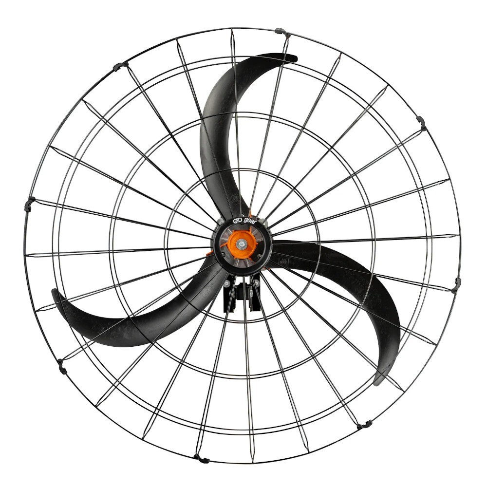 Ventilador de parede industrial 1 metro fixo com chave - V100NF2 - Goar