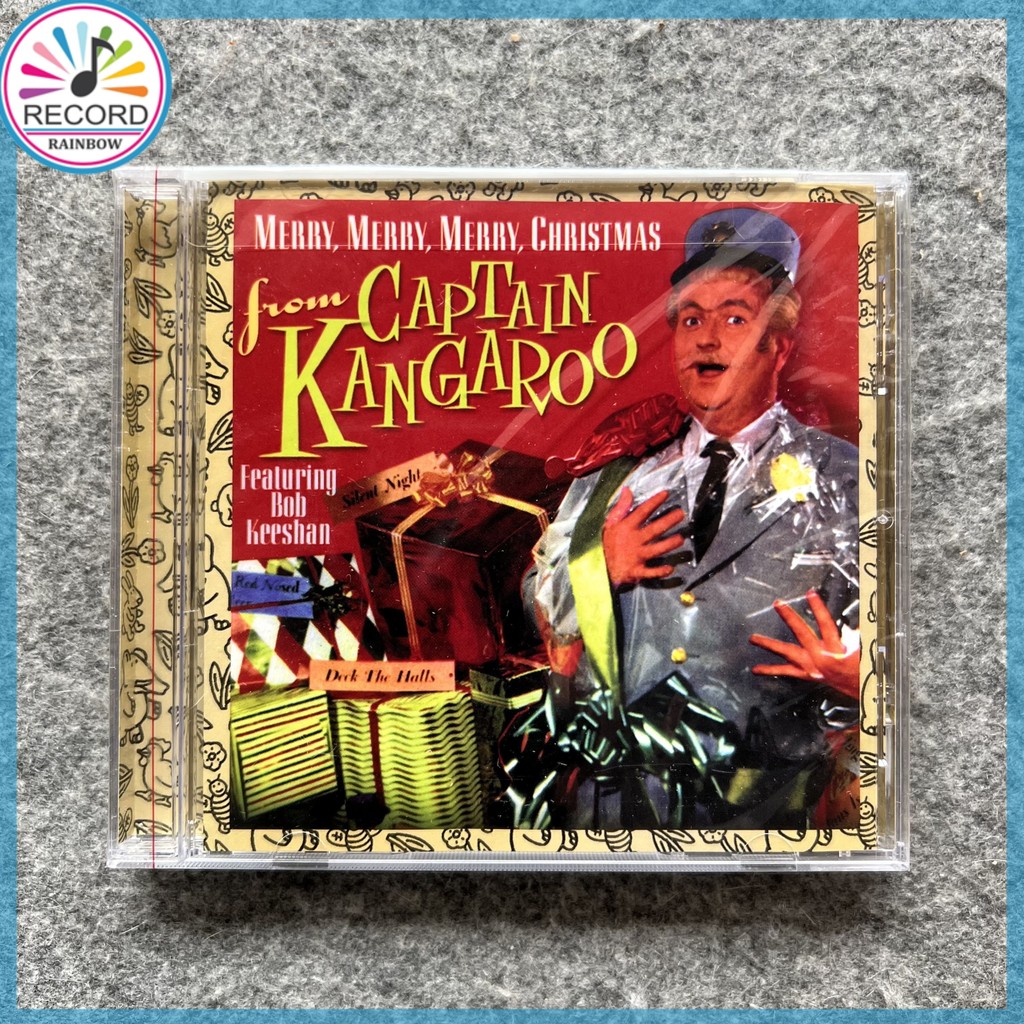 Merry, Merry, Merry Christmas from Captain Kangaroo Original CD Album Lacrado Brand New MIP0009 BMST