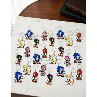 Chaveiro Turma Do Sonic Amy Tails Shadow Knuckles  10 Peças em Oferta na Shopee