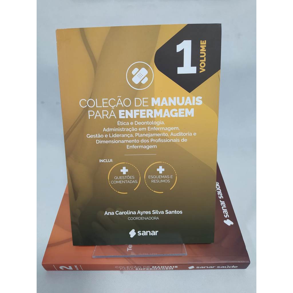 Coleção De Manhais Para Enfermagem de Ana Carolina Ayres Silva Santos ; Marcus Vinicius Villarinho De Sousa 7940694