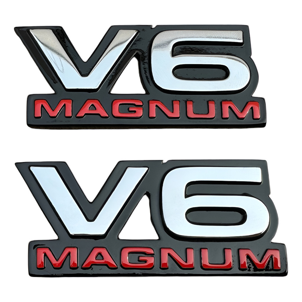 Dodge, Emblema V6 Magnum Dodge Dakota De Paralamas ( Par)
