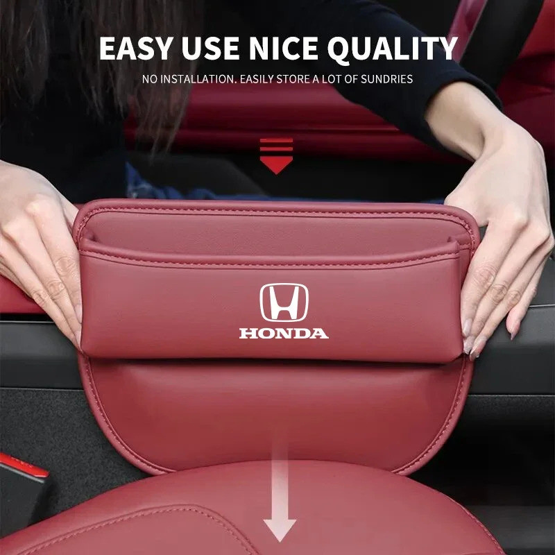 Organizador De Espaço Para Assento De Carro , Caixa De Armazenamento À Prova De Vazamento , Plugue De Costura Lateral Ho