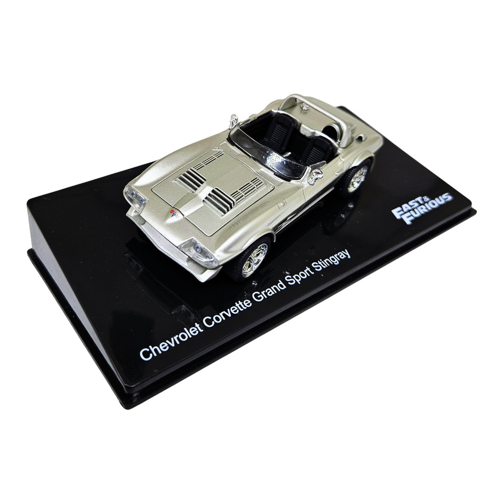 Miniatura Velozes e Furiosos: Corvette Grand Sport Sting Ray 1966 Ed 31