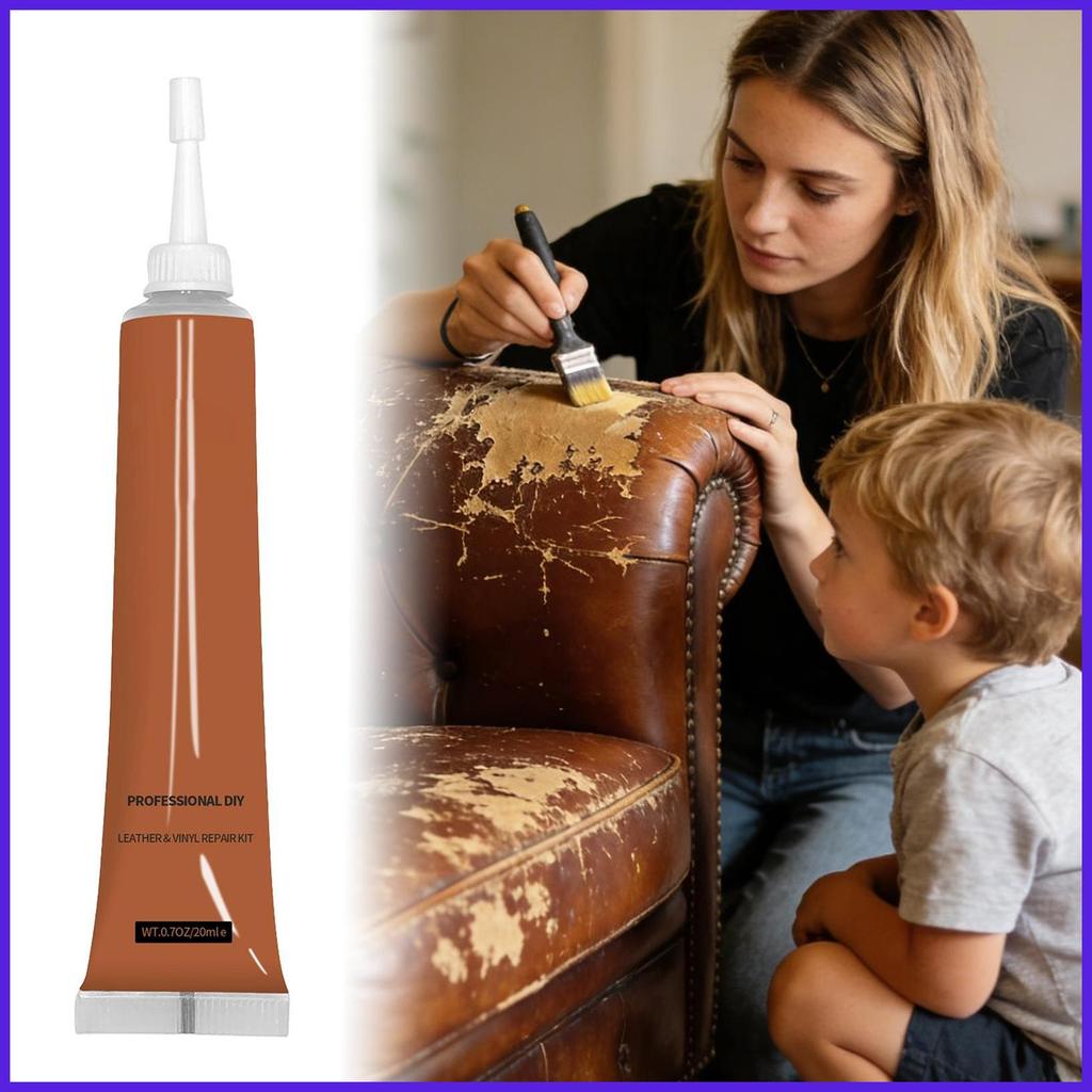 Creme De Reparo De Couro 20ml , Condicionador De Descoloração Multiuso , Móveis Para Interior Automotivo phdbr