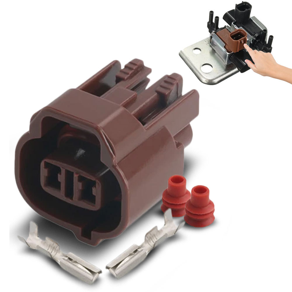 Conector Chicote Válvula Solenóide Turbina L200 Triton Pajero Sport