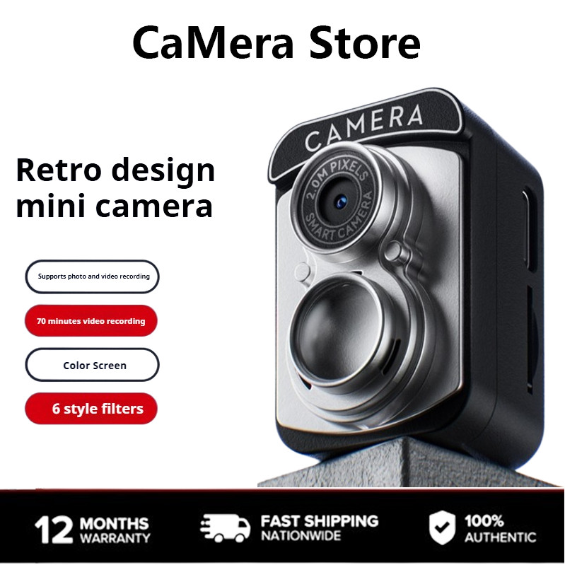 Camera Store S13 Mini Câmera Esportiva Portátil Para Estudantes Selfie Ao Ar Livre HD De Longo Alcance