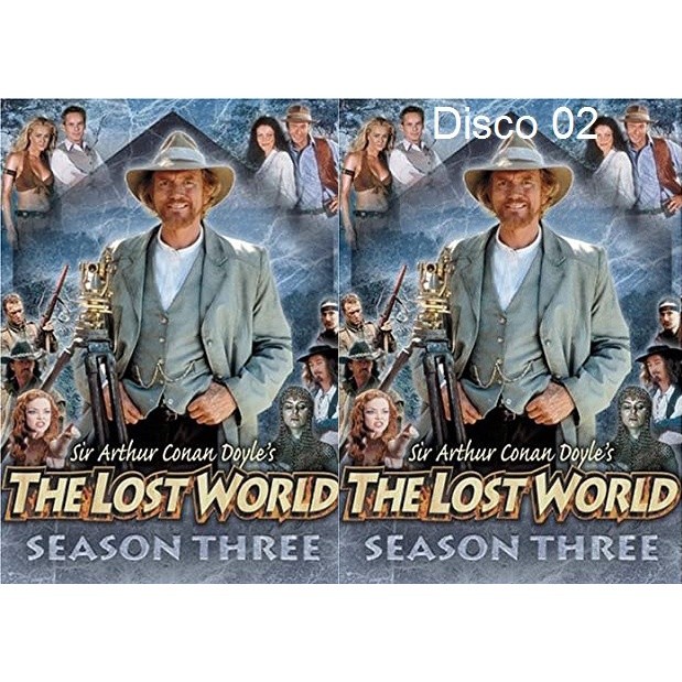 Dvd The Lost World - As 3 Temporadas Completas - Legendado ou Dublado - 09 Discos - dvd