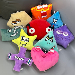Alfabeto Lore Forma Travesseiro Boneca De Pelúcia Crianças Iluminação Educação Brinquedo
