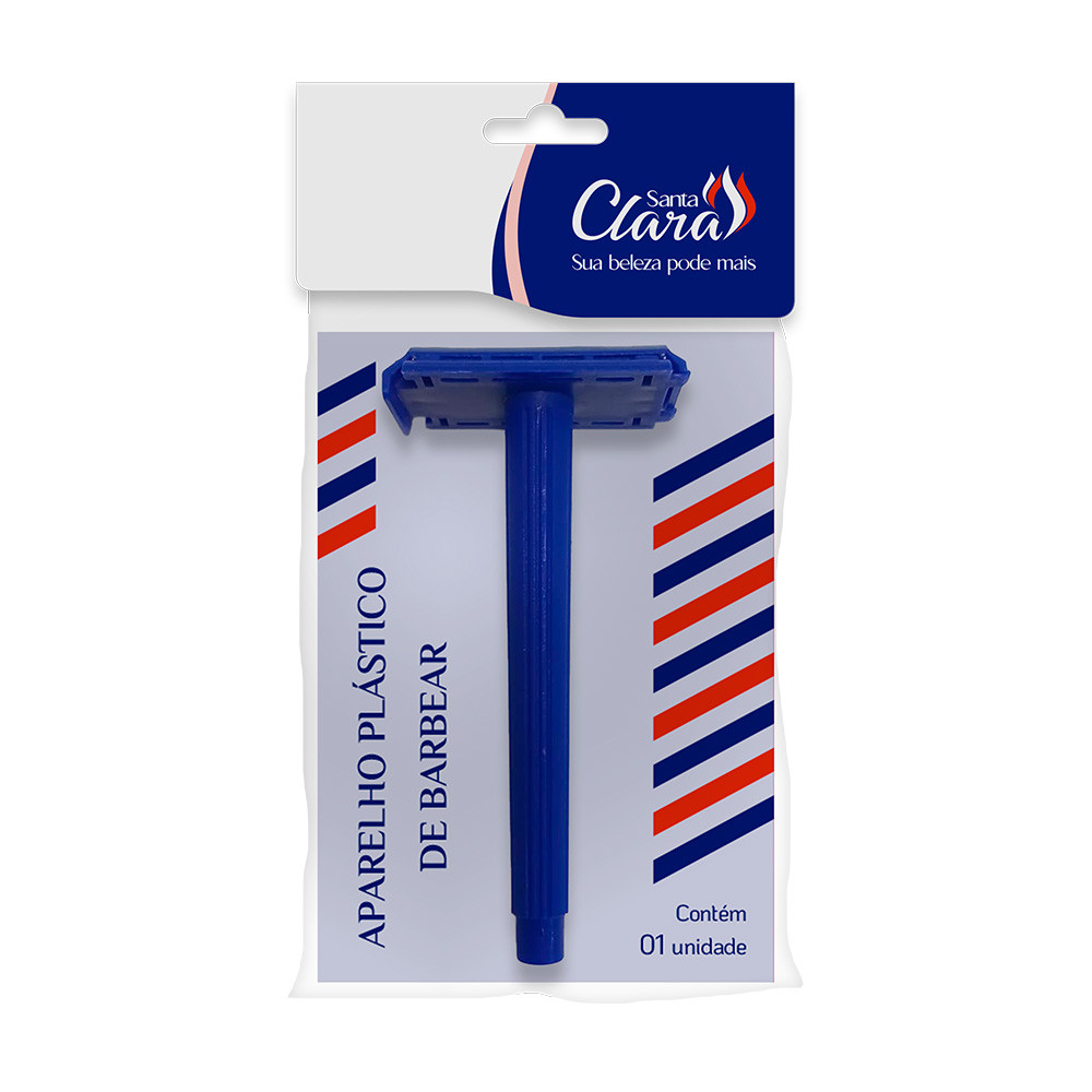 Aparelho Plástico de Barbear - Santa Clara