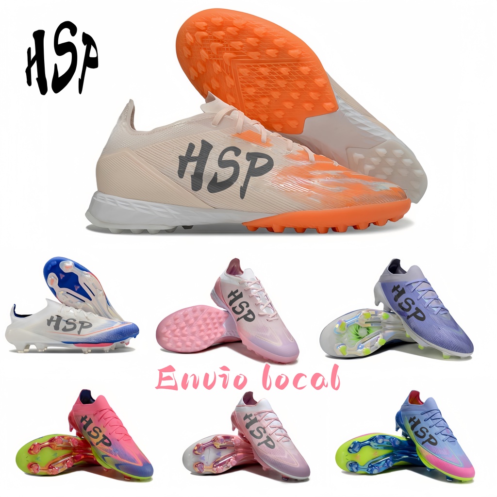 HSP Chuteiras Unissex Múltiplo Campo Prático TF/FG Várias Cores Disponíveis