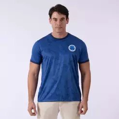 Camiseta Cruzeiro Building Azul