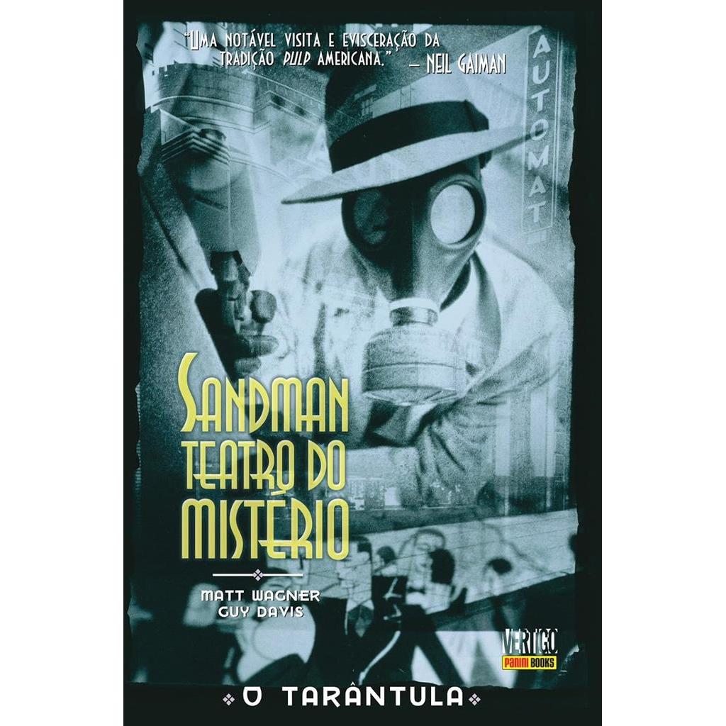 Sandman: Teatro do mistério - O tarântula Vol. 1(usado) autor Matt Wagner e outros