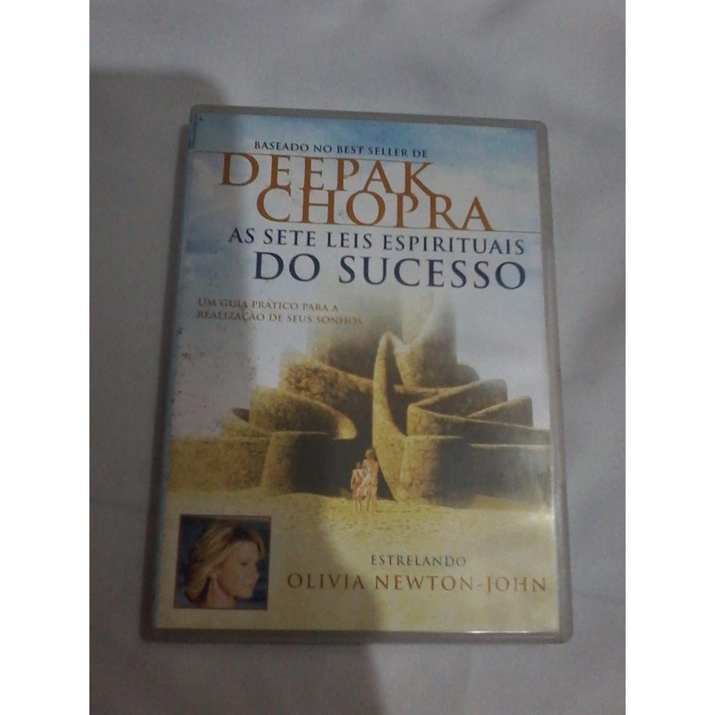 As Sete Leis Espirituais Do Sucesso - Deepak Chopra ( DVD) autor Deepak Chopra  - Olivia Newton-John